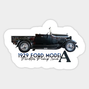 1929 Ford Model A Roadster Pickup Truck Sticker